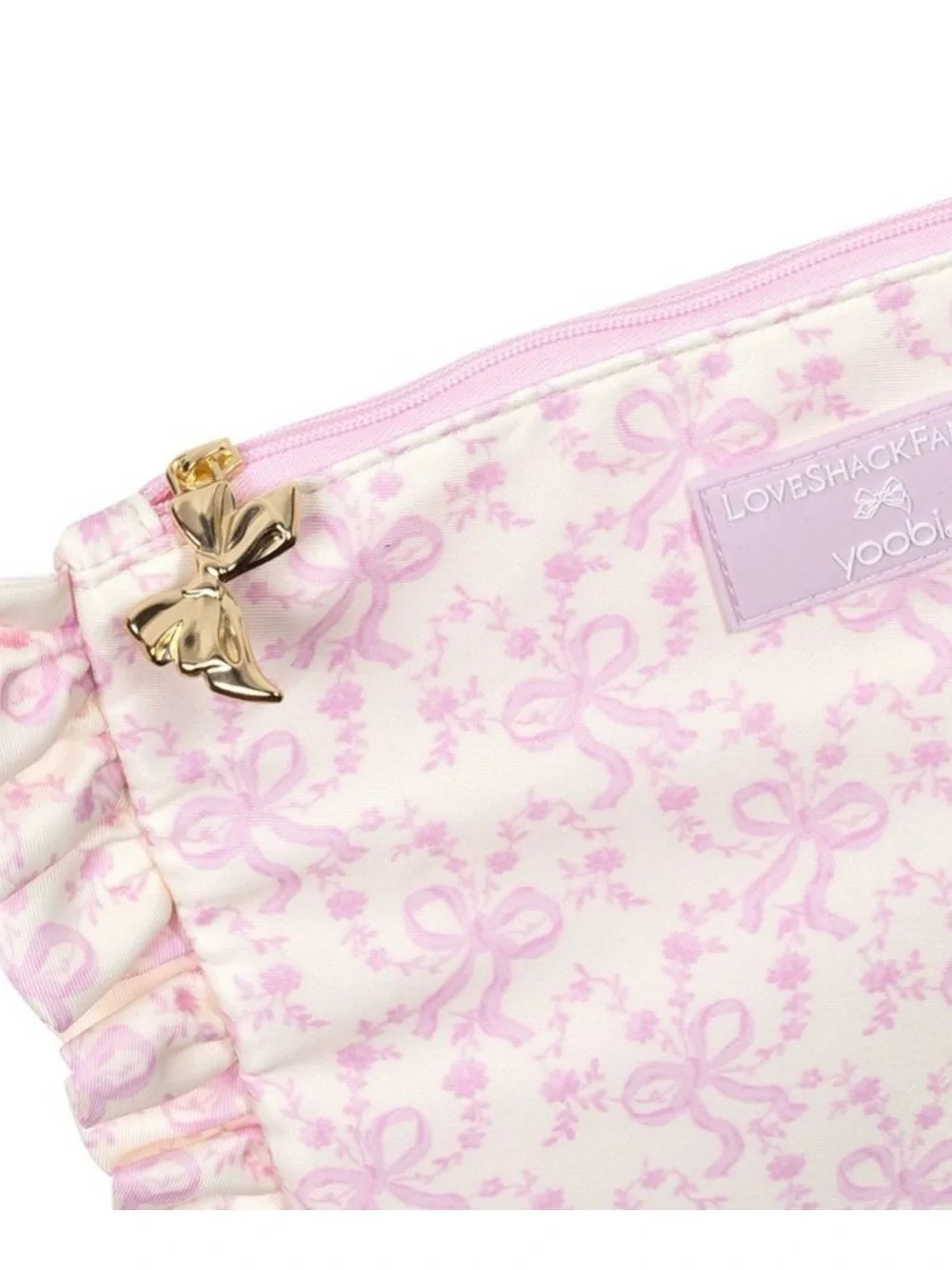 LoveShackFancy x Target - Yoobi Blooming Heirloom Flat Zip Pencil Case